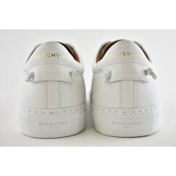 Givenchy Urban Street Knot White Black Logo Low Top Flat Trainer Sneaker 39.5 - Picture 11 of 12
